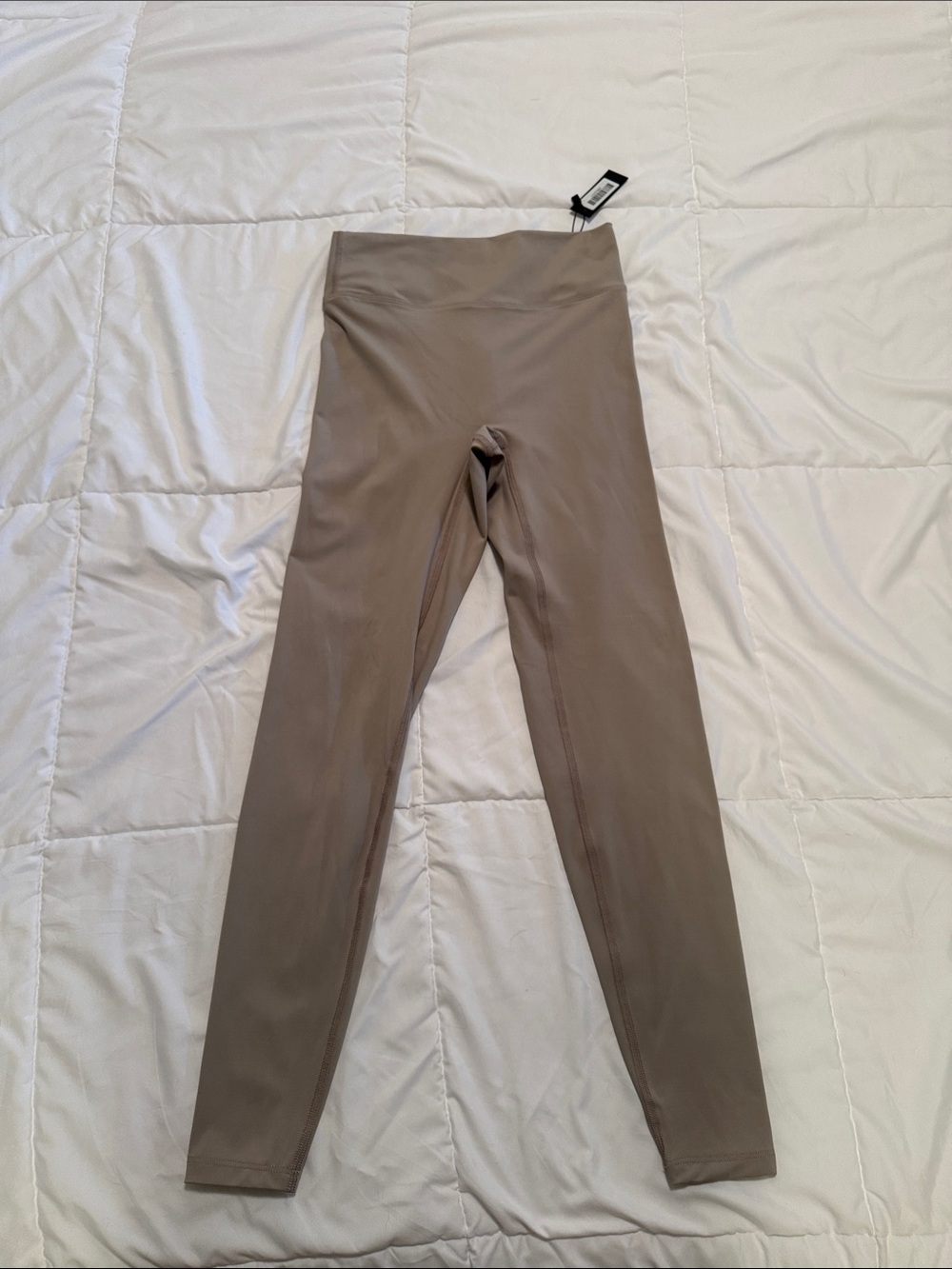 LOUNGE BRAND High-Waist Taupe Leggings